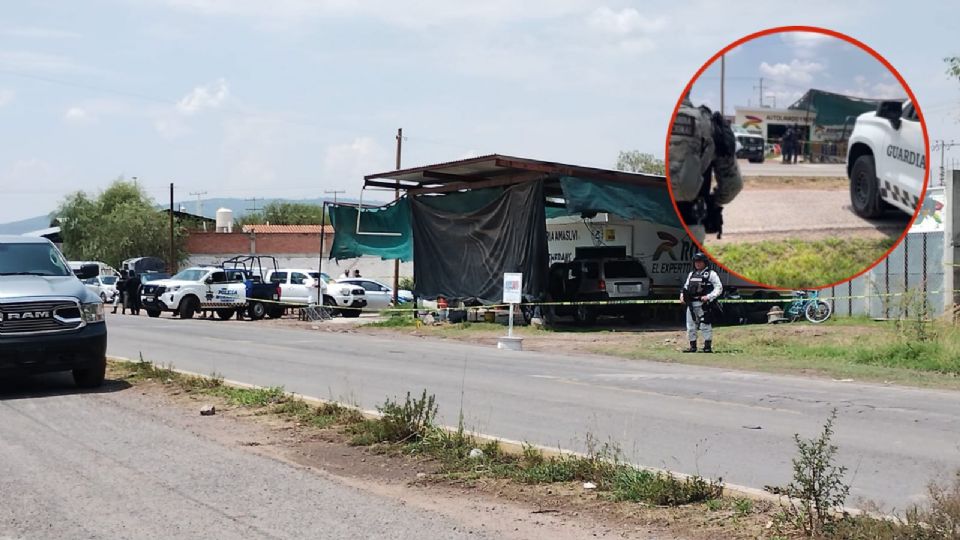 El oficial José Guadalupe había llevado a lavar su camioneta.