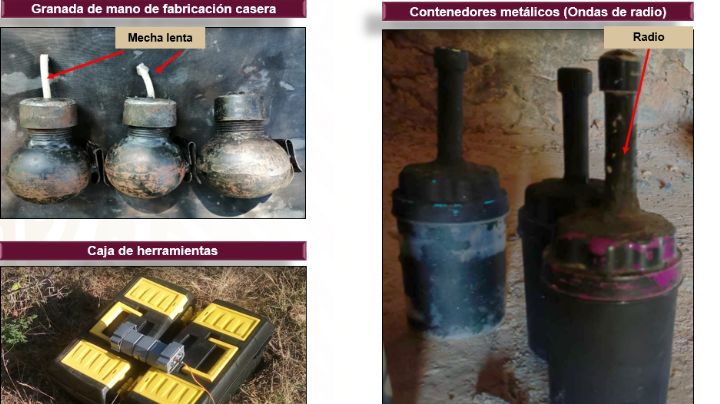 Ataques con explosivos improvisados aumentan más de 200% con AMLO, según Sedena