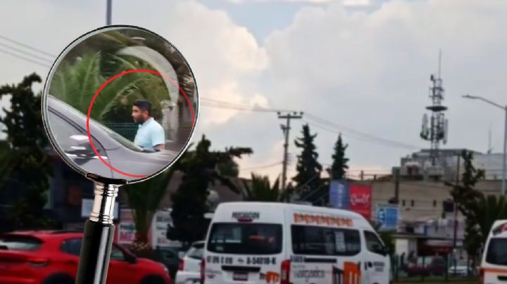 Por accidente, chofer de combi y pasajeros destrozan camioneta de abuelito en Pachuca