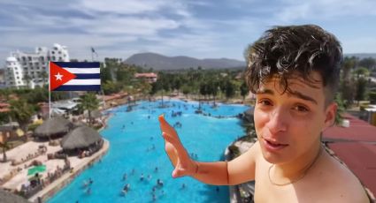 Cubano visita este balneario de Hidalgo y se sorprende: en su país no hay | VIDEO