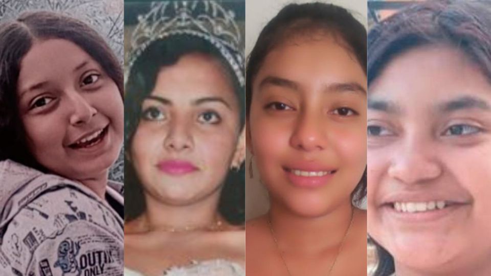 Buscan a 4 mujeres desaparecidas en el estado de Veracruz; son menores de edad
