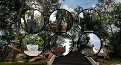Estas son las 7 esculturas que adornan el parque Juárez de Xalapa