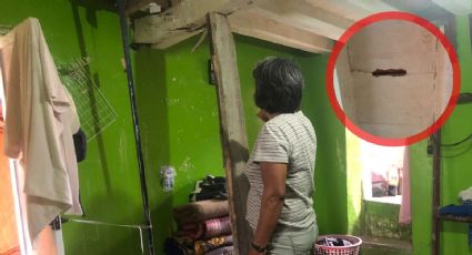 Tiembla su casa por trabajos del Malecón del Río, teme que pueda derrumbarse