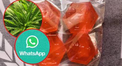 Por WhatsApp, así se compran dulces con cannabis en la CDMX