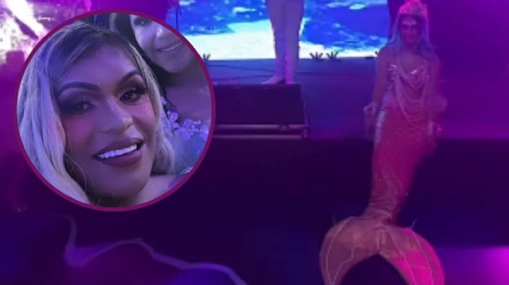 Tocó soportar: Dentro de extravagante fiesta de sirenas de Wendy en León