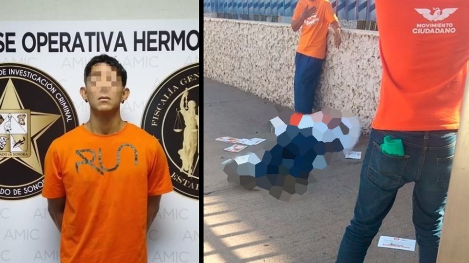 Después de dos años sin resulotados, la fiscalía de Sonora presenta a Sergio Armando N. 'El Checo' o 'El Payaso', detenido en Ciudad Obregón el fin de semana pasado