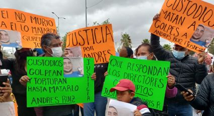 “Custodios matan a golpes a Andrés Ruiz”, acusan familiares afuera del Cereso de Pachuca