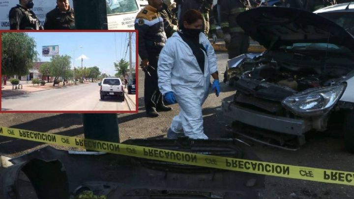 Muere de un infarto taxista en León; pasajera sale herida en choque