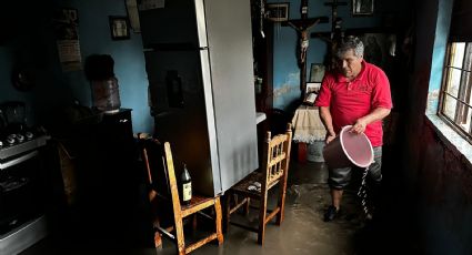 "Mi casa está inundada, no podemos ni entrar"; colapsan ríos en el Valle de Toluca