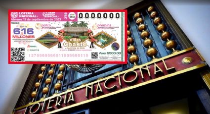 ¿Ya tienes tu "cachito" de Lotería Nacional? Este es el premio del 15 de septiembre