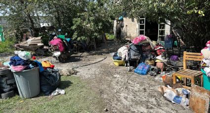 "Todo se mojó, todo se  perdió", afectados por desbordamiento del río Tejalpa, Toluca