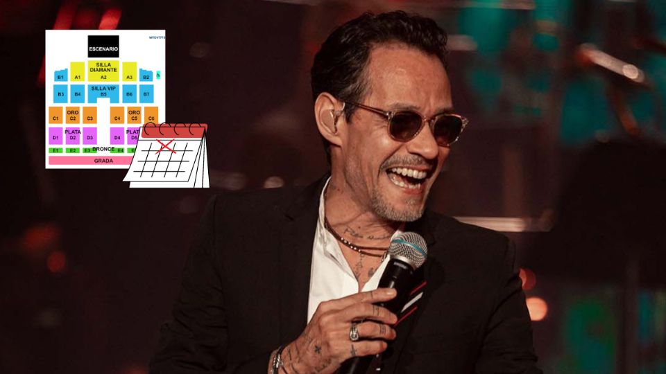 Marc Anthony precios de boletos para su concierto en Veracruz