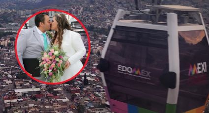 Mexicable: Se casa pareja en "las alturas"; así fue la boda