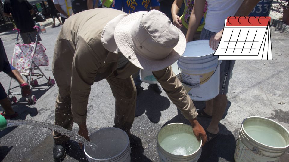 Tandeos de agua en Xalapa