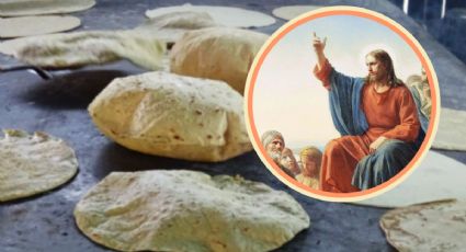 Hidalguense asegura que Jesús se le apareció en tortilla dorada