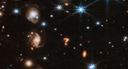 ¿Qué es el signo de interrogación que apareció en el Universo? Esta imagen captó el telescopio James Webb