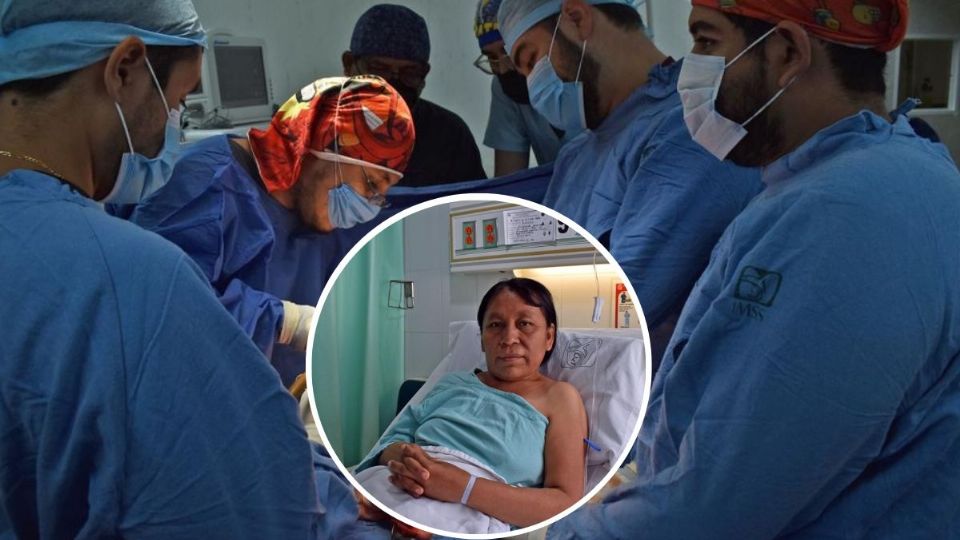 Médicos del IMSS Veracruz extirparon el tumor.