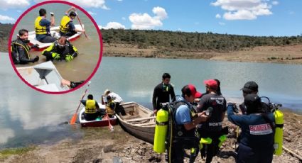 Desaparecen 2 jóvenes en presa; se hundieron en lancha