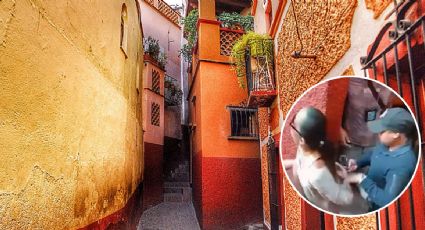 Arrestan a dueña de balcón del Callejón del Beso agredir a fotógrafo en Guanajuato