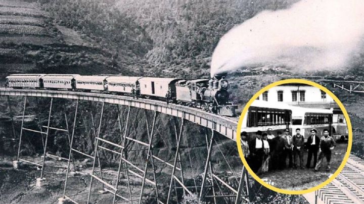 Así era el tren para pasajeros que conectaba a Xalapa con Teocelo hace 100 años