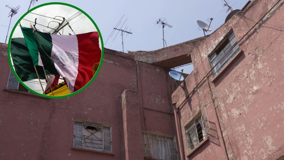 El hombre perdió la vida al intentar color una bandera en su vivienda