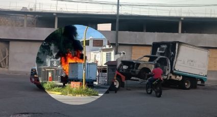 Alarma en Río Medio 3 por incendio de camioneta, en Veracruz