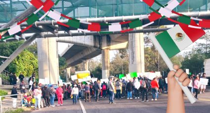 Hoy 15 de septiembre en pleno puente, vecinos cierran la México-Cuernavaca
