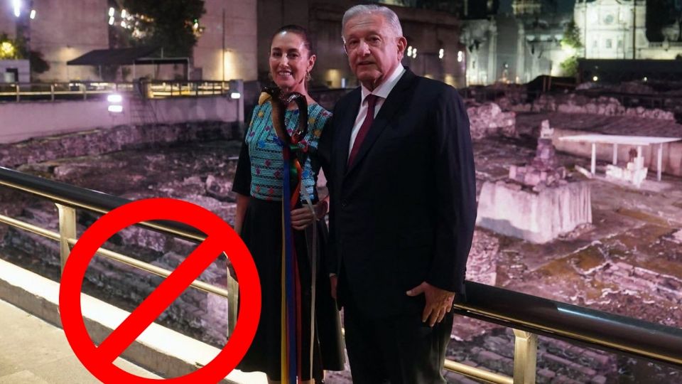 Claudia Sheinbaum y Andrés Manuel López Obrador.