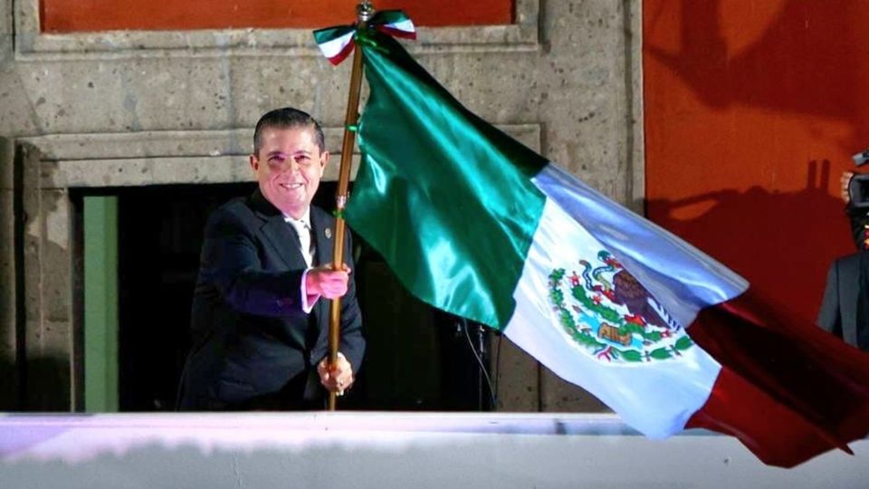 El alcalde de Coyoacán, Giovani Gutiérrez Aguilar