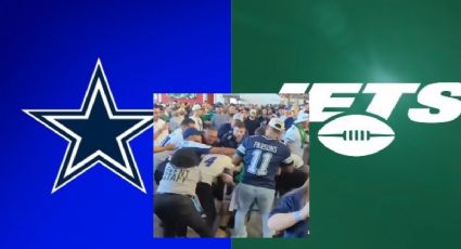VIDEO: La sangrienta batalla campal en el AT&T stadium por Jets y Cowboys