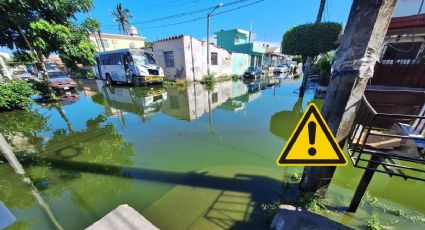 Vecinos denuncian inundación de aguas negras en colonia Remes, de Boca del Río