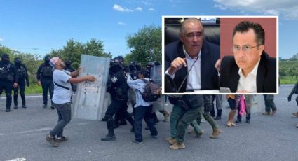 Julen Rementería acusa a Cuitláhuac por uso de antimotines contra manifestantes de Naranjos