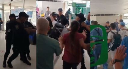 Médicos vs. Policías: se arma trifulca dentro de hospital en Guadalajara