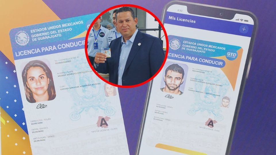 La nueva licencia de conducir para el estado de Guanajuato tiene una versión física y una más en aplicación móvil.