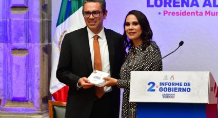 Lorena Alfaro rinde su segundo Informe de Gobierno