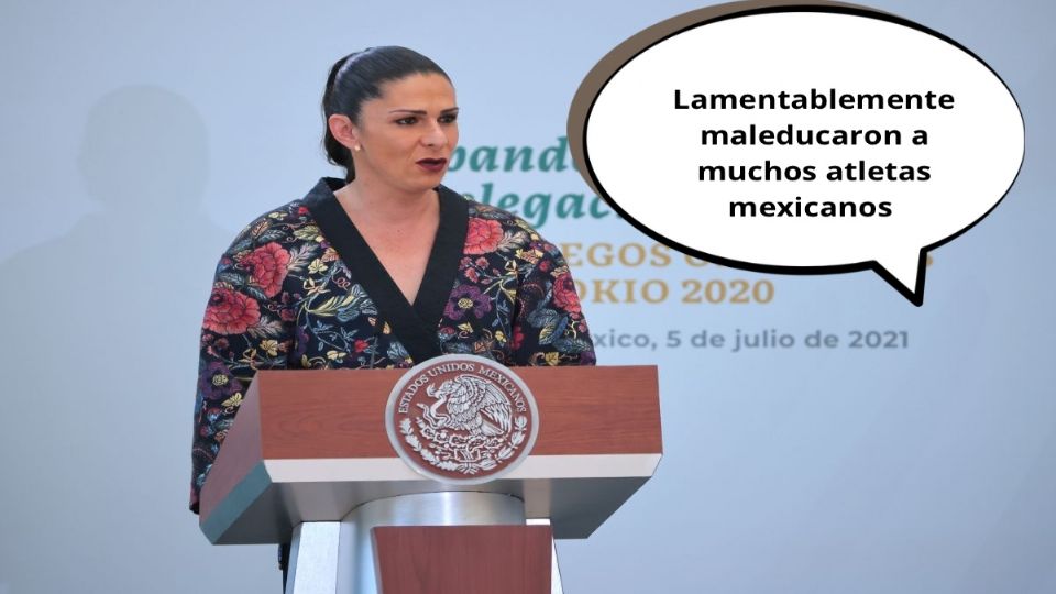 Lo que piensa Ana Guevara de los deportistas mexicanos