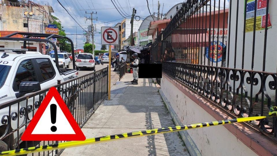 Asesinan a hombre frente a iglesia de Las Choapas