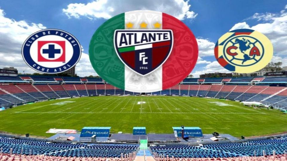 Atlante, América y Cruz Azul podrían compartir estadio
