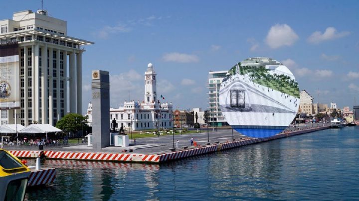 Así será la nueva Plaza al Heroísmo Veracruzano, en las bodegas del puerto de Veracruz