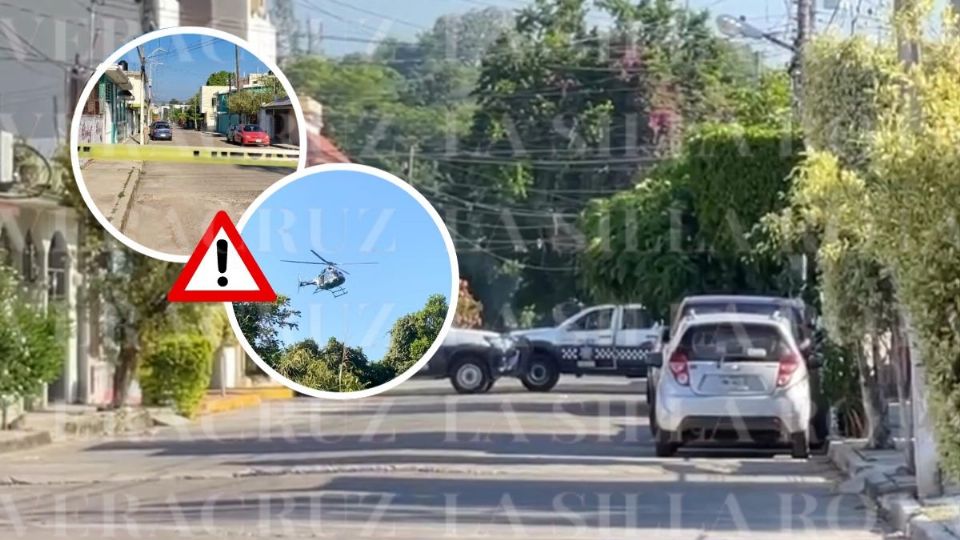 Movilización policiaca en Poza Rica tras balacera