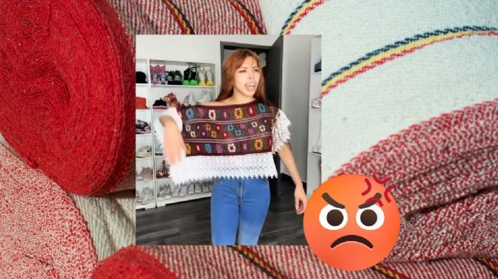 Tunden en redes a Yeri MUA por llamar “trapeador” y “jerga” a huipil