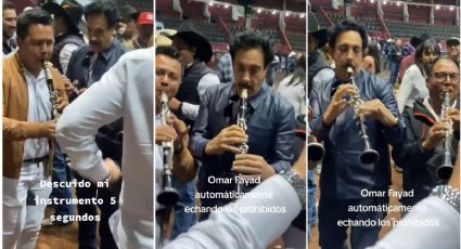 Omar Fayad saca los ritmos prohibidos durante charreada en Pachuca | VIDEO