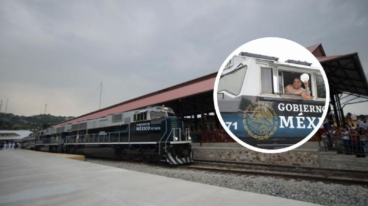 Mujer oaxaqueña la primera en abordar Tren del Istmo que llegó a Coatzacoalcos