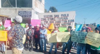 Liberan vías en la Otomí-Tepehua a cambio de obras por 250 millones de pesos