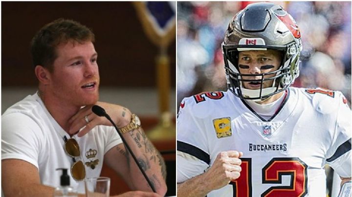 ¿Es Tom Brady el mayor fan del "Canelo" Álvarez?