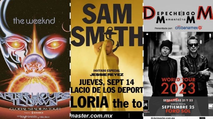 Los conciertos que no te debes perder en septiembre 2023