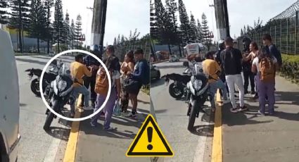 Acosa a mujeres en camión de Xalapa y pasajeros lo retienen (+video)