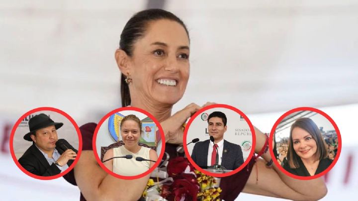 Políticos de Hidalgo que apoyaron a Claudia Sheinbaum, ellos son y así la felicitaron