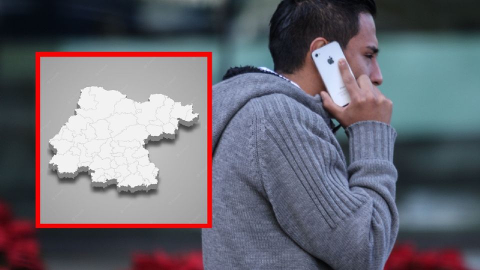 En el estado de Guanajuato, hay sitios en los que según los mapas de cobertura móvil hay sitios donde es casi nula la señal de telefonía.