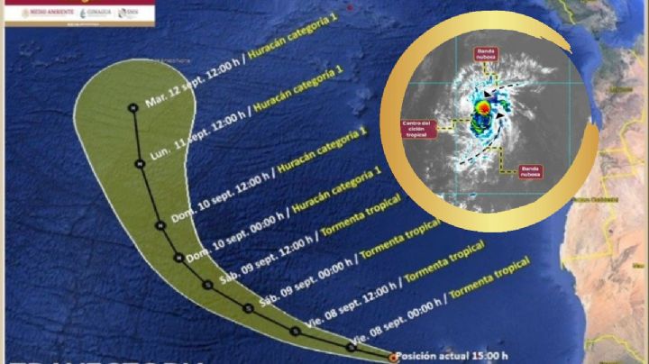 Huracán Lee y ahora llega... la tormenta tropical "Margot"